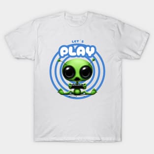 Extraterreste juguemos T-Shirt